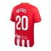 Tanie Strój piłkarski Atletico Madrid Axel Witsel #20 Koszulka Podstawowej 2023-24 Krótkie Rękawy
